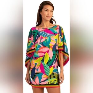 Trina Turk Swim cover-up Tunic Rainforest